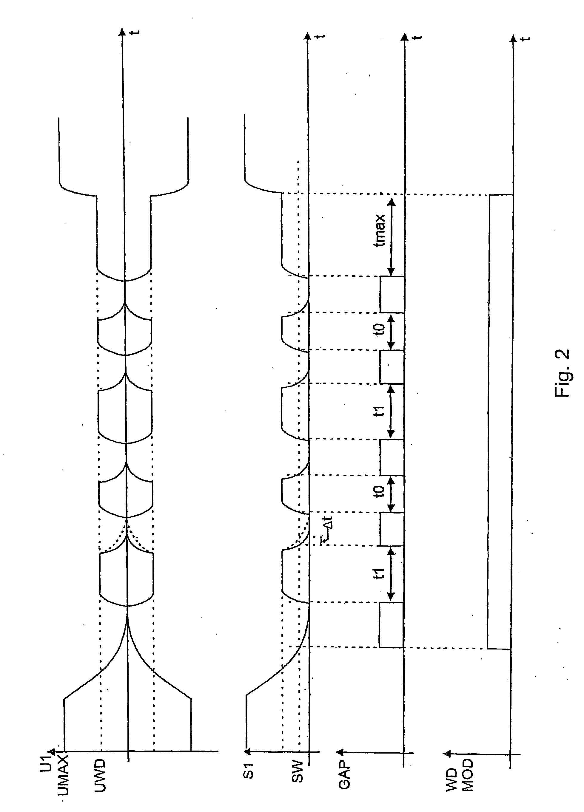 Transponder and method for a wireless data transmission