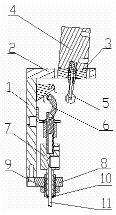 Pilot valve air tightness testing device