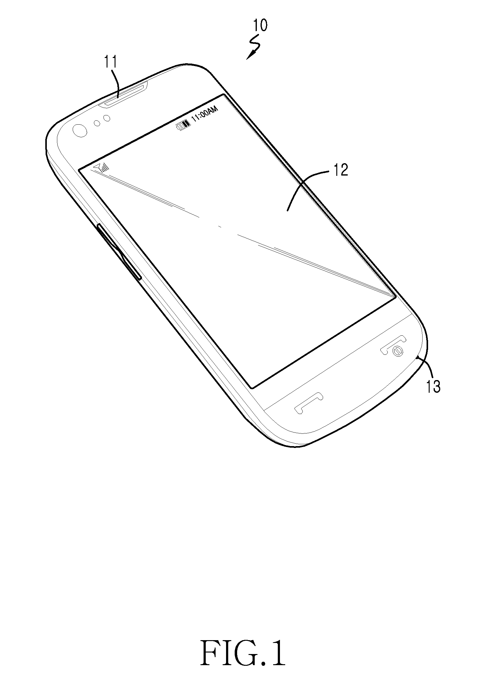 Method arranging user interface objects in touch screen portable terminal and apparatus thereof