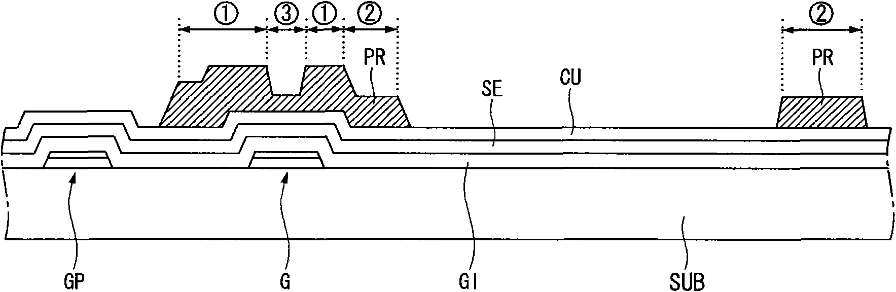 High light transmittance in-plane switching liquid crystal display device and method for manufacturing the same