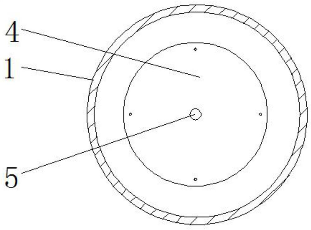 Negative pressure material tank