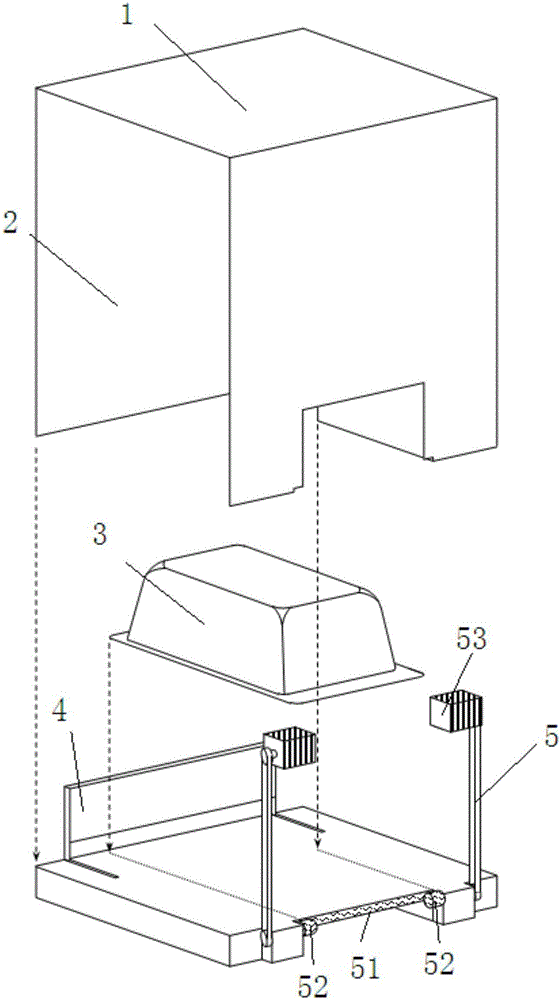 Material box film tearing method, film tearing device and automatic feeding device of cooking machine