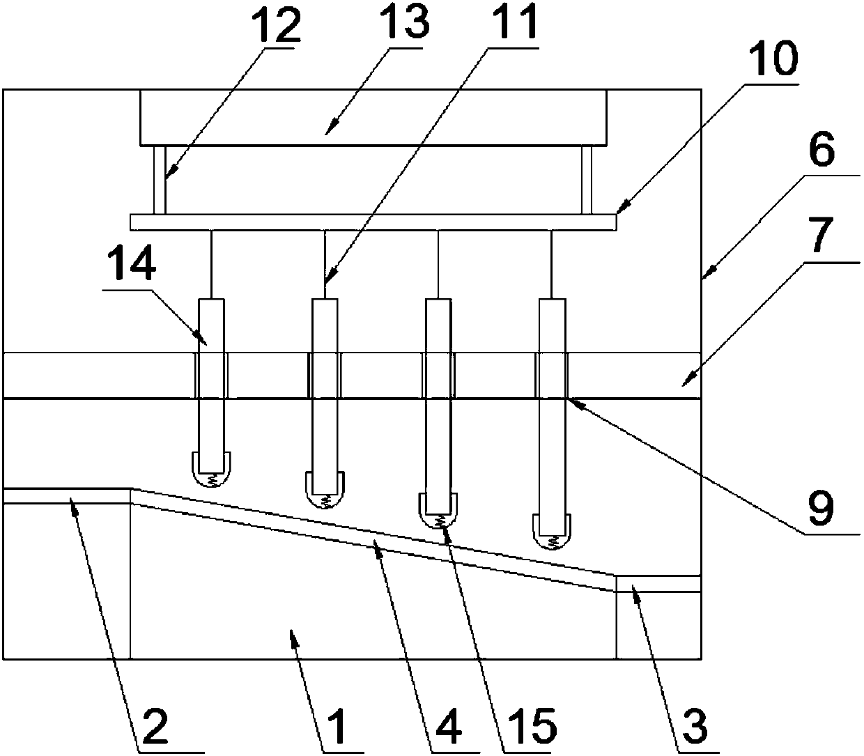 Water chestnut cleaning and earth removing device