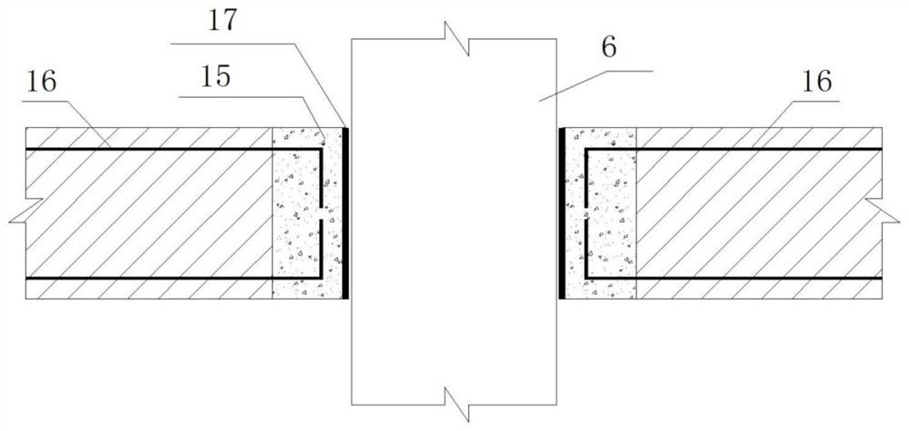 Anti-sliding and anti-tilting buttress type wharf structure and construction method thereof