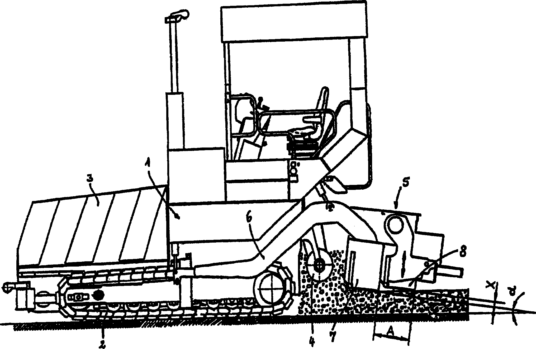 Plate for imparting a smooth finish to freshly-laid paving materials for paver