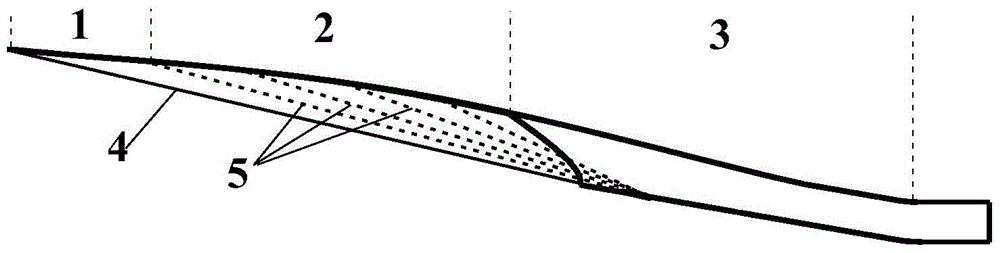 Integrated aerodynamic layout method for hypersonic aircraft forebody, air inlet duct and supporting plate