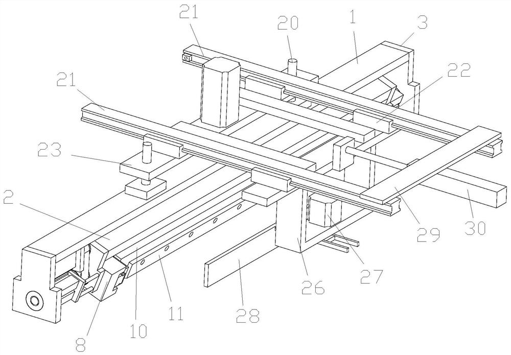 LED lamp bead tinning mechanism