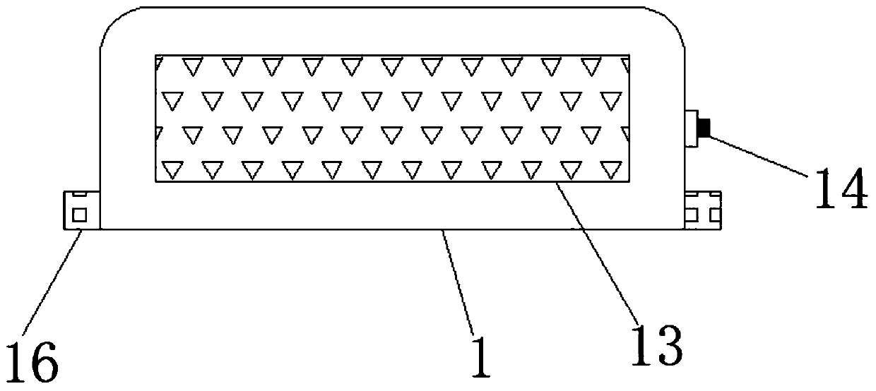 Emergency braking device with mistaken touch prevention function for automobile