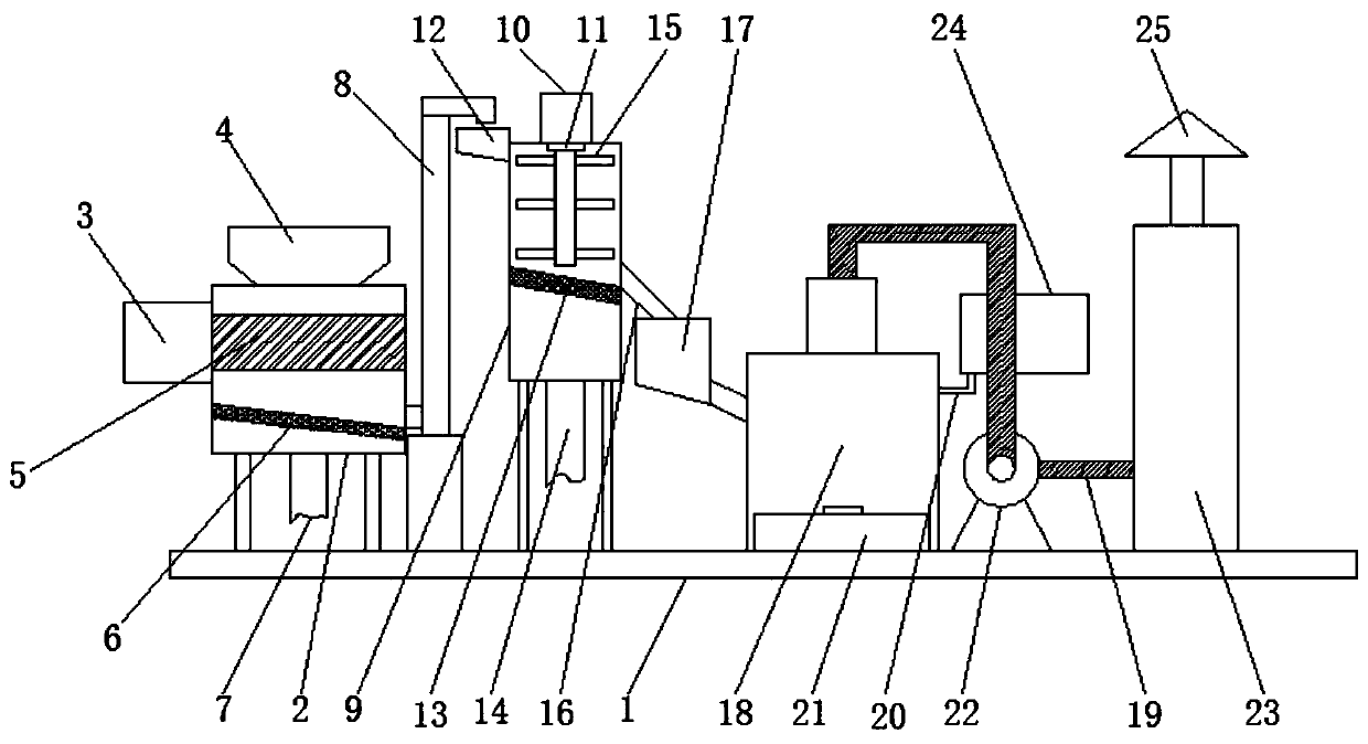 Incineration boiler used for waste power generation