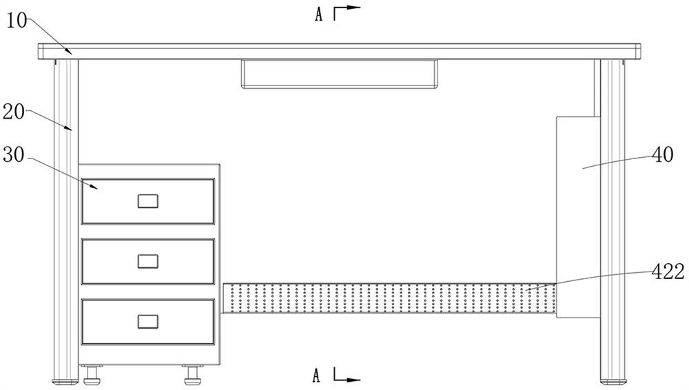 Intelligent aluminum office table with automatic temperature adjusting performance