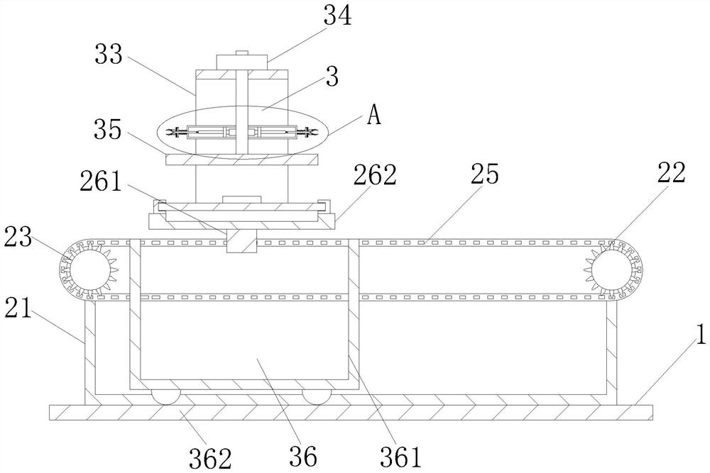 Glass curtain wall recovery processing process