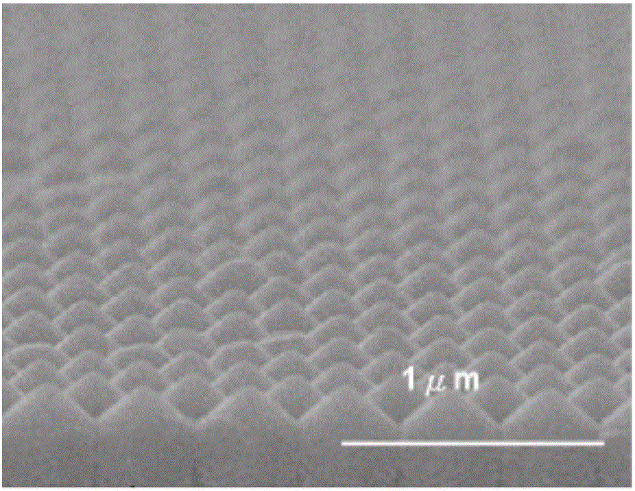 Preparation method for metal/polymer with double-layer nanostructure