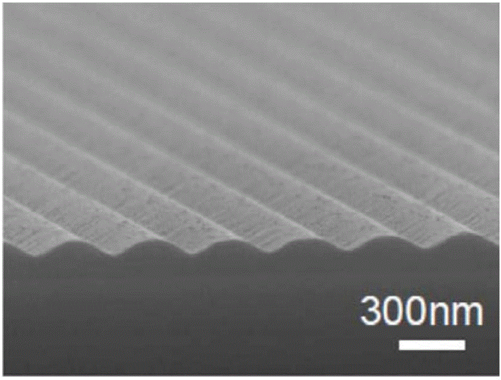 Preparation method for metal/polymer with double-layer nanostructure