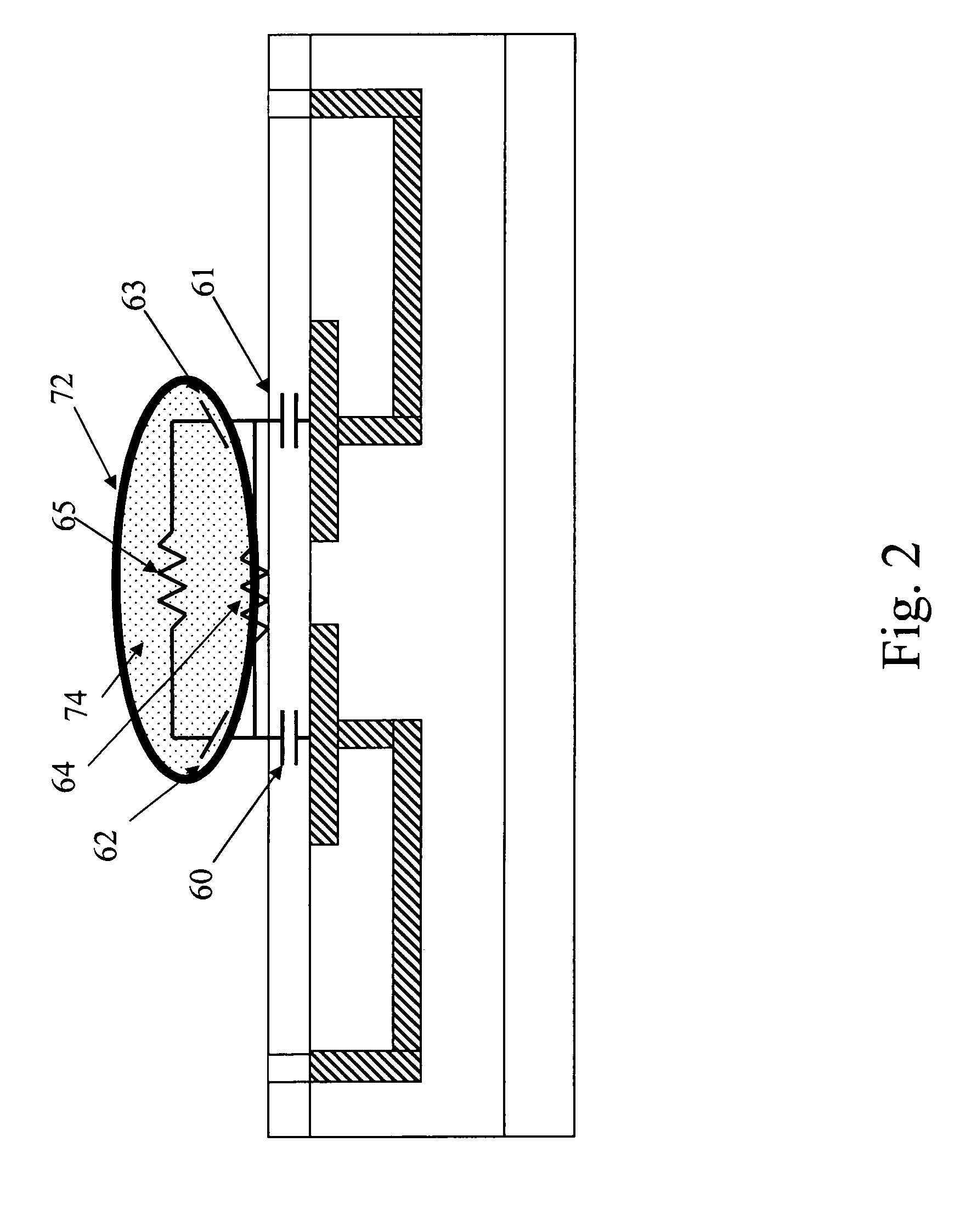 Surface micro sensor and method