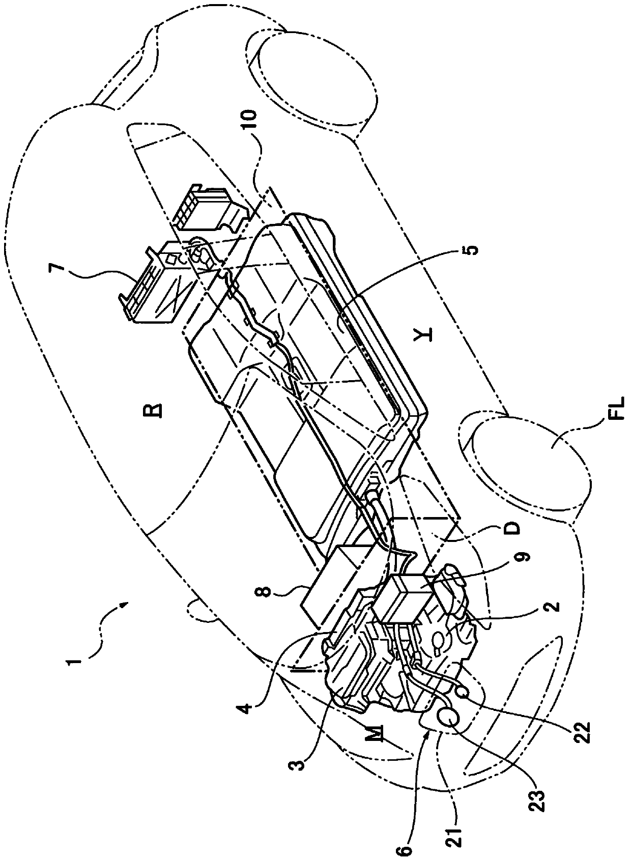 Locking device for charging port