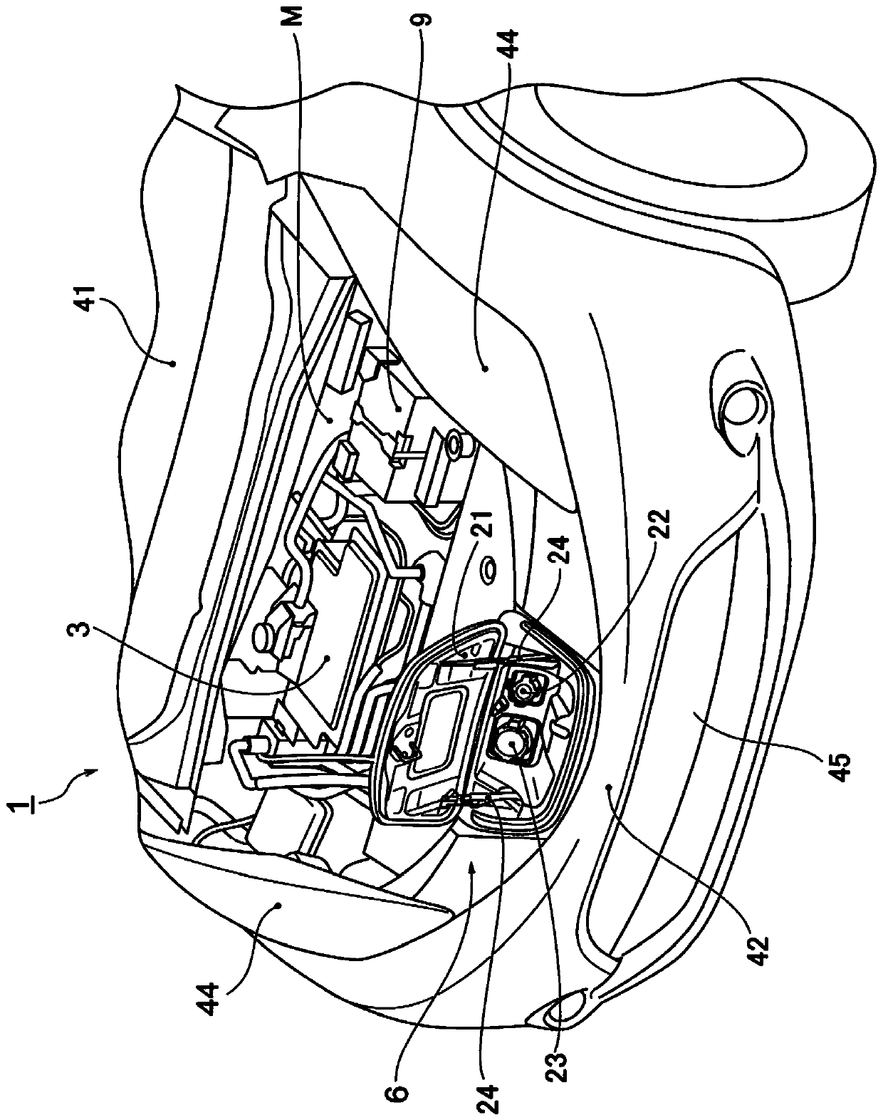 Locking device for charging port