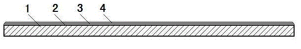 Large-size ceramic decorative sheet and formula process