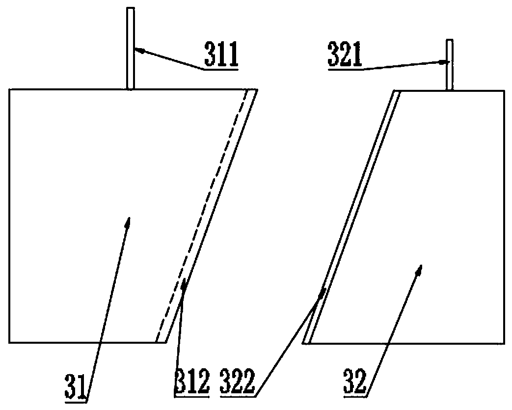 Test device with convenient installation and unloading for testing dynamic characteristics of seismic isolation building structure