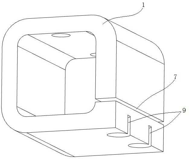 Miniature self-locking structure crystal temperature control device