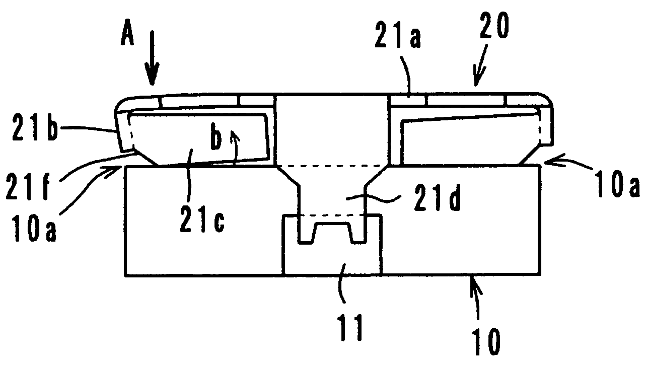 Integrated electronic component