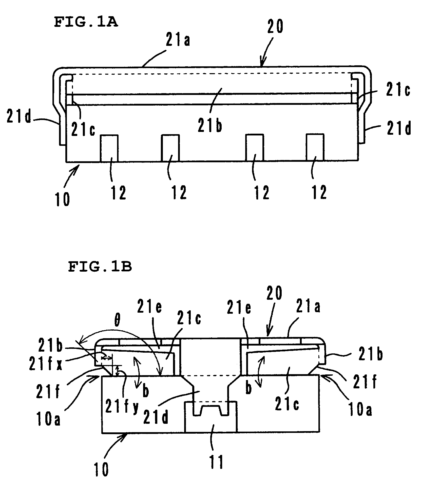 Integrated electronic component