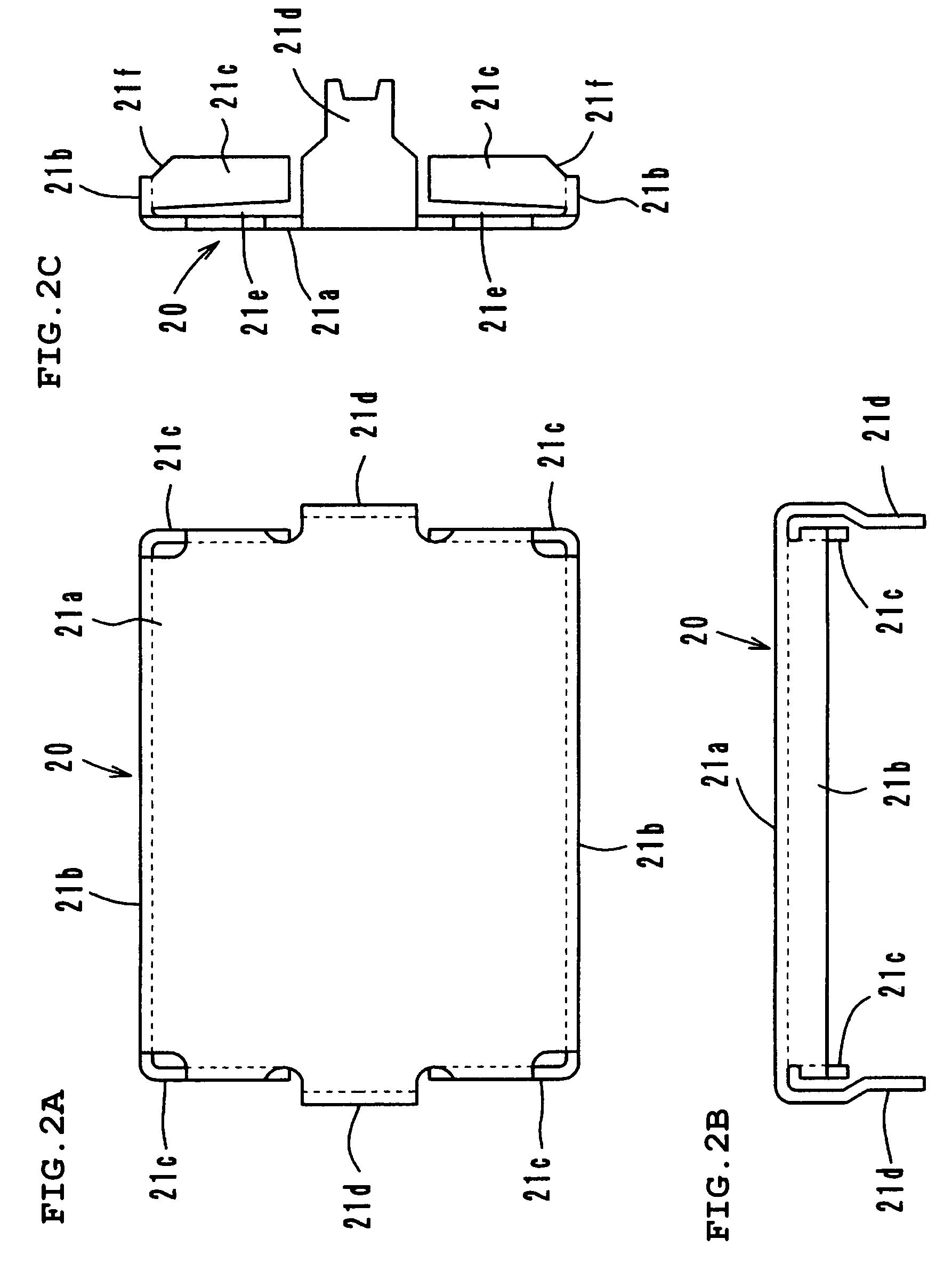 Integrated electronic component