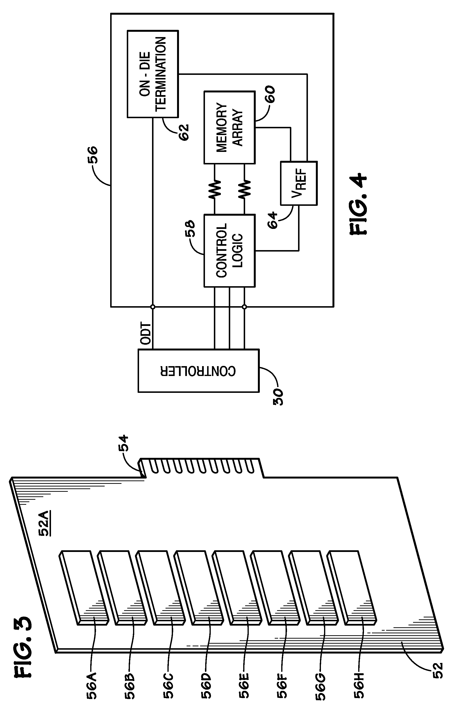 Reference voltage circuits and on-die termination circuits, methods for updating the same, and methods for tracking supply, temperature, and/or process variation