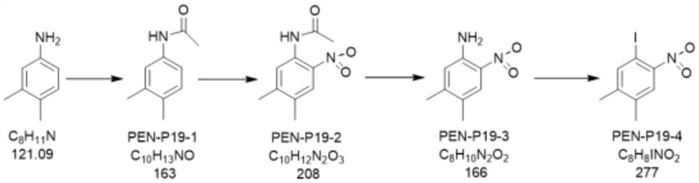 Preparation method of 4, 4 ', 5, 5'-tetramethyl [1, 1 '-biphenyl]-2, 2'-diamine