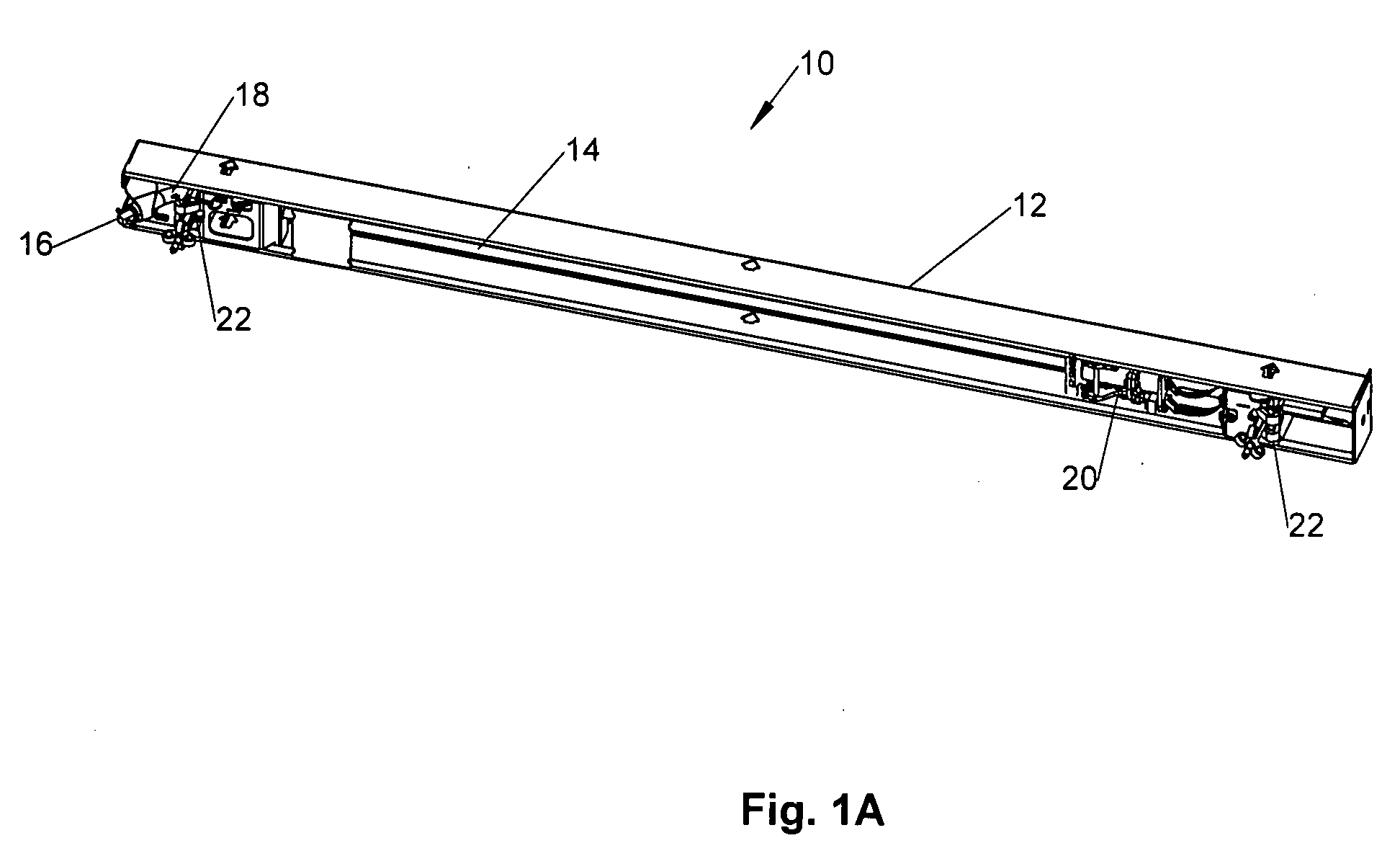 Overhead lift storage device