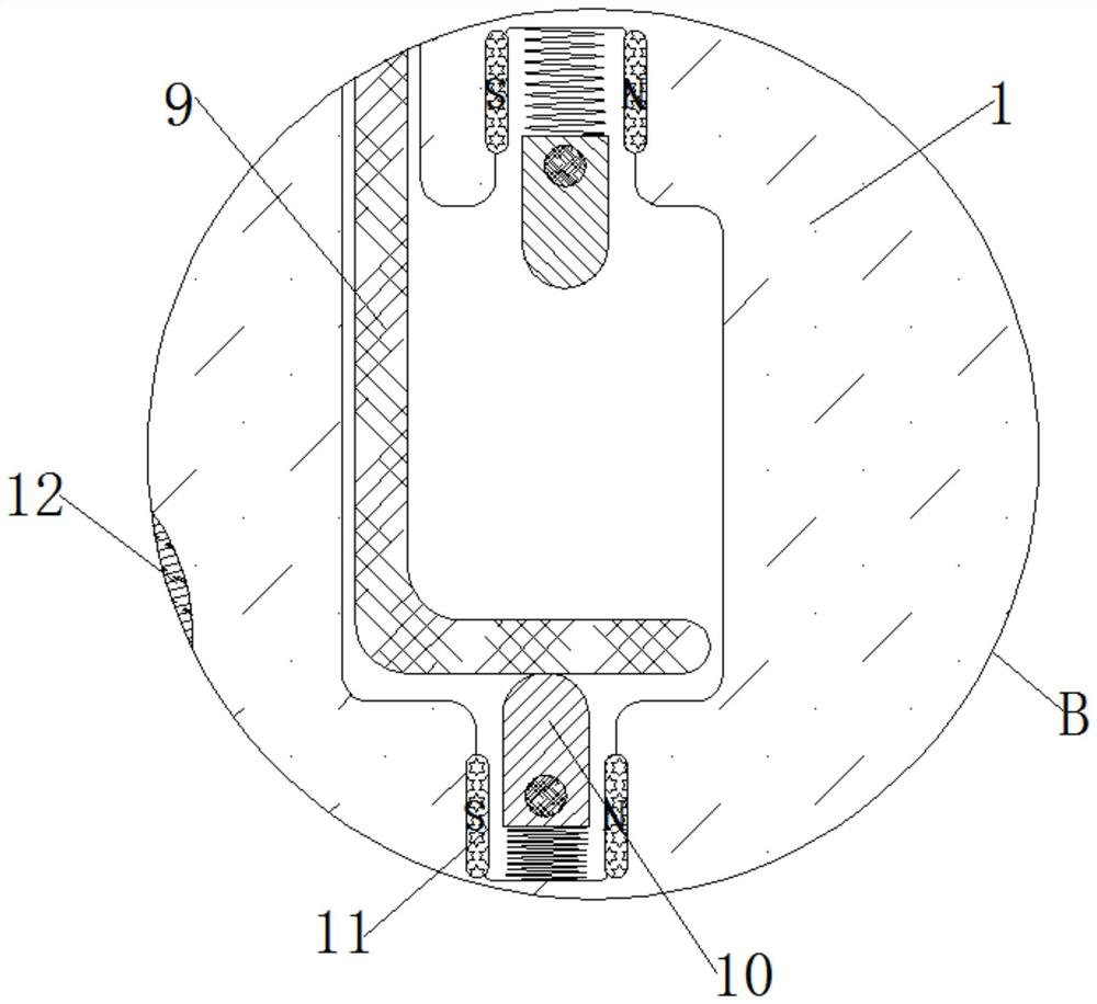 Network technology peep-proof automatic power-off lifting camera