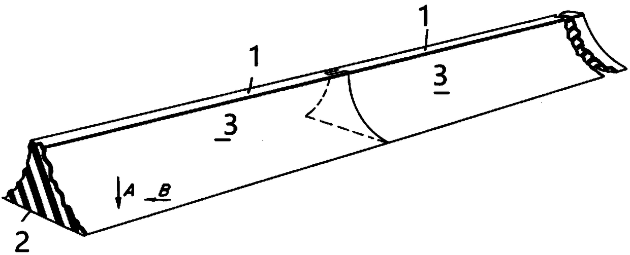 Water retaining element easy to assemble and disassemble