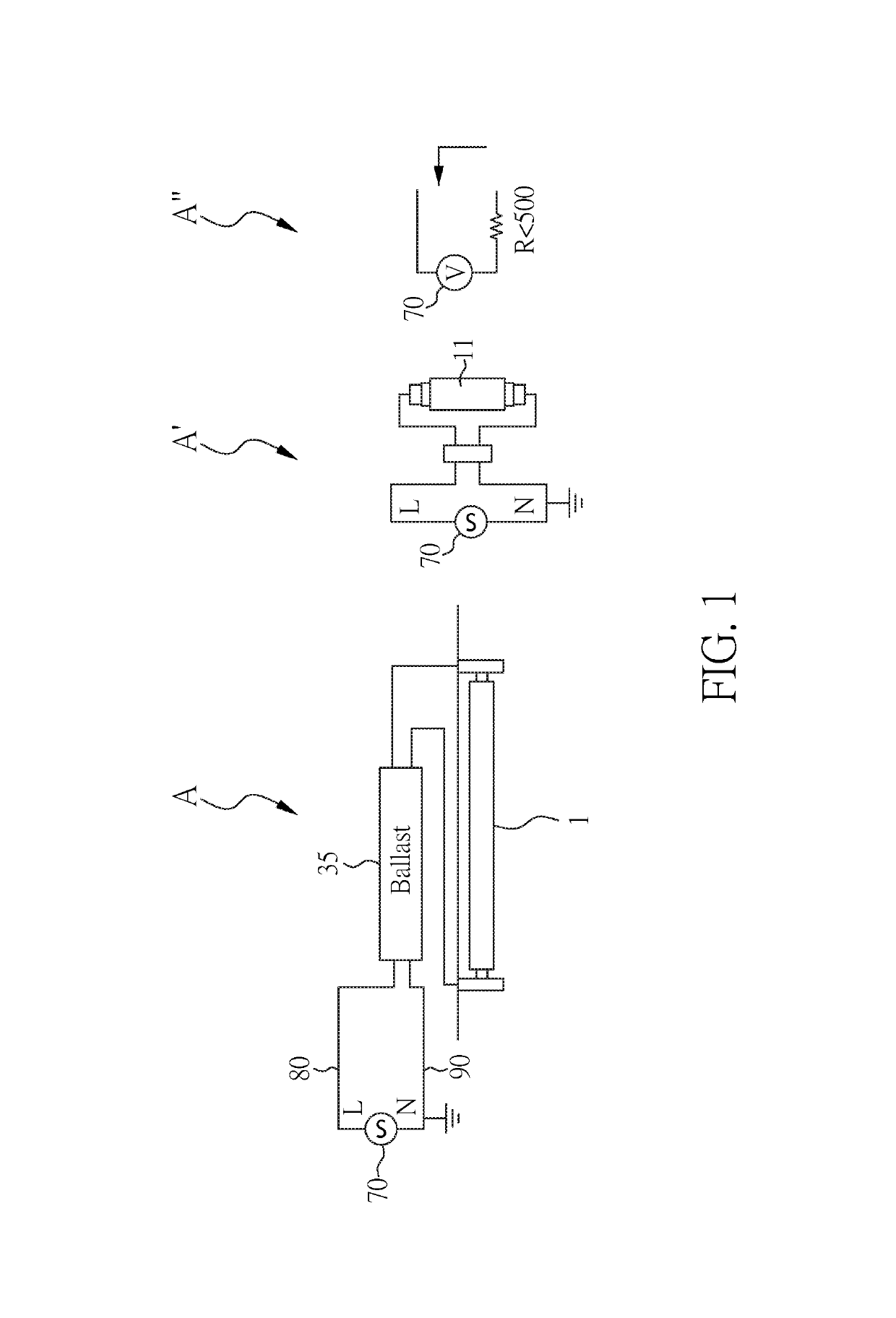 Power line resistance sensing device