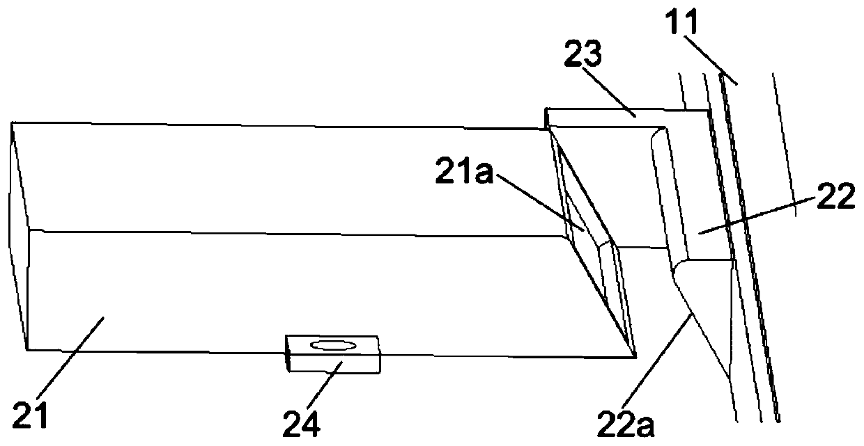 A mobile terminal and a middle frame thereof