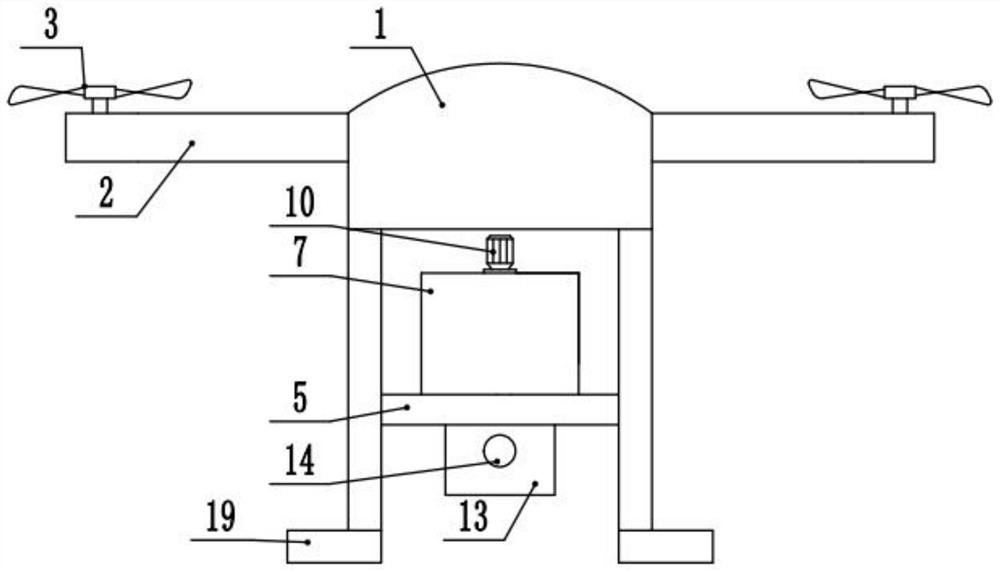 Unmanned aerial vehicle with spiral feeding and sowing mechanism and use method thereof