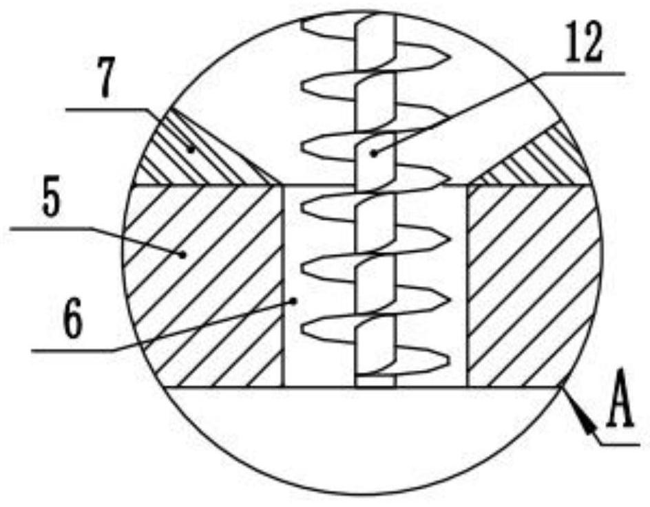 Unmanned aerial vehicle with spiral feeding and sowing mechanism and use method thereof