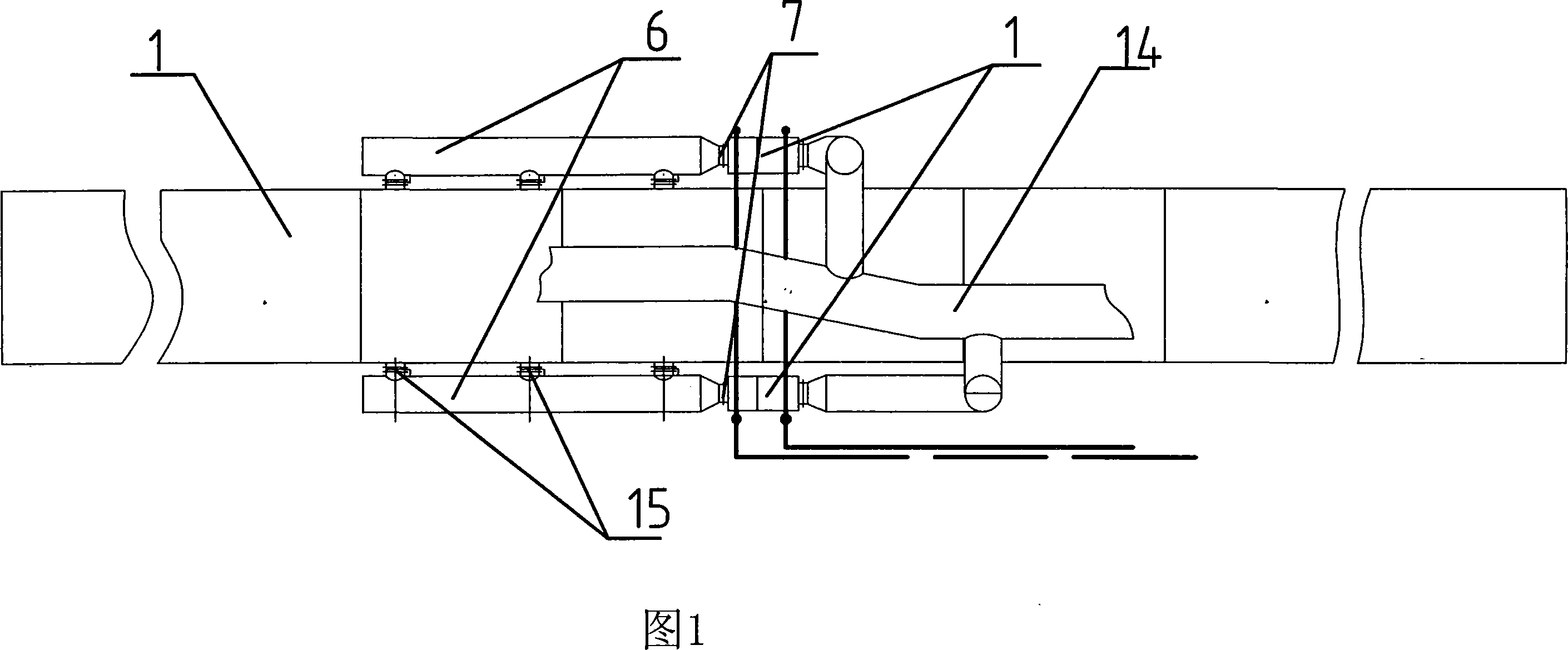 Gangue brick furnace residual heat utilization system