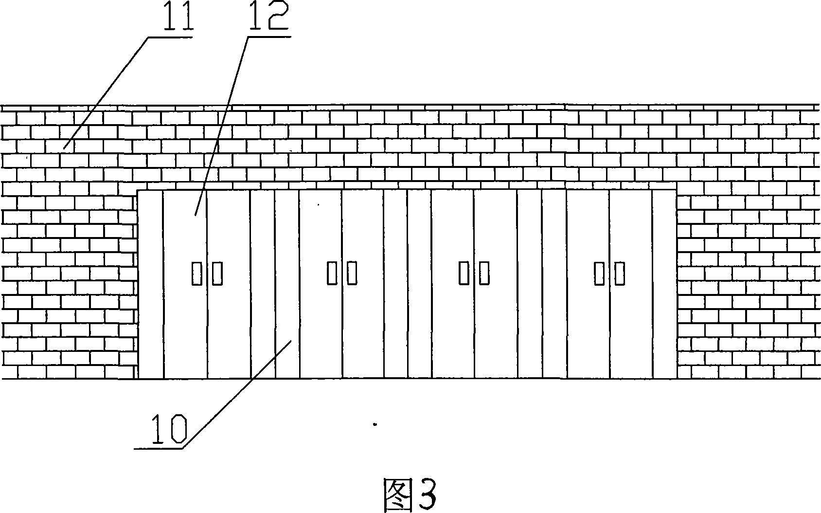 Gangue brick furnace residual heat utilization system