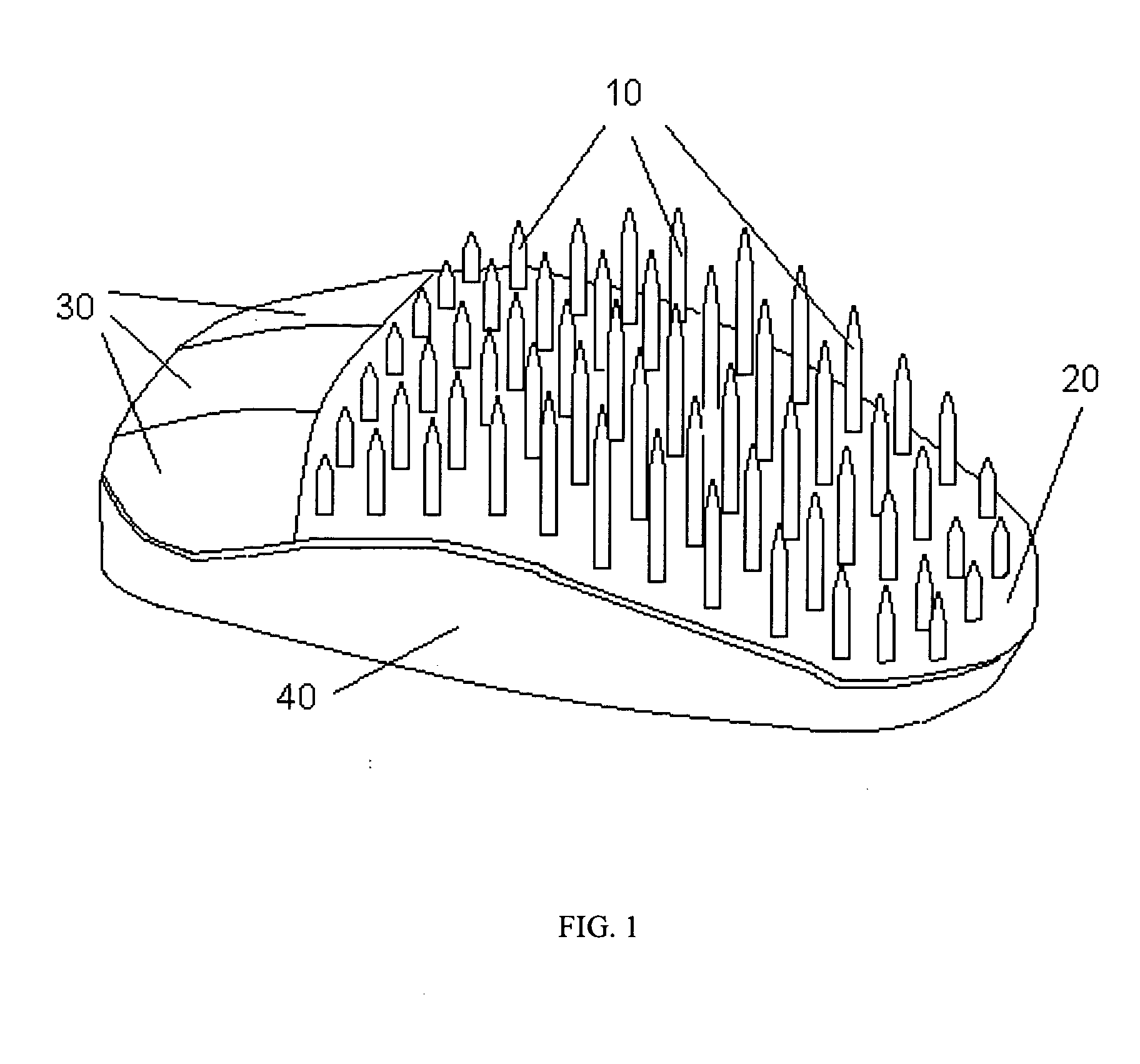 Computer mouse with bristles