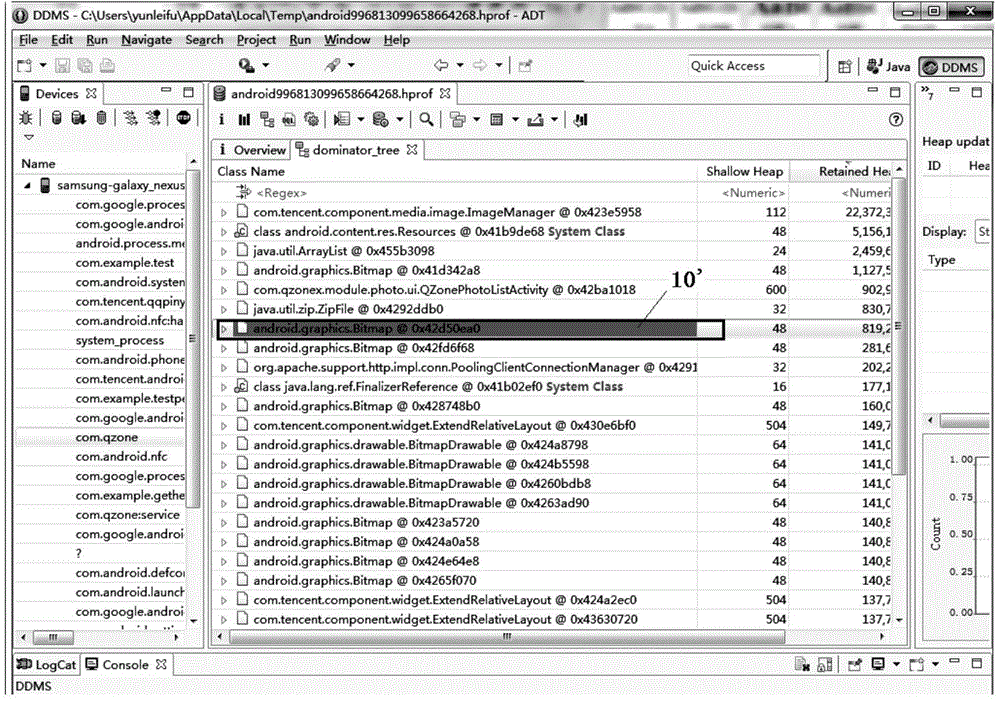 Detection method and apparatus for memory leak bug