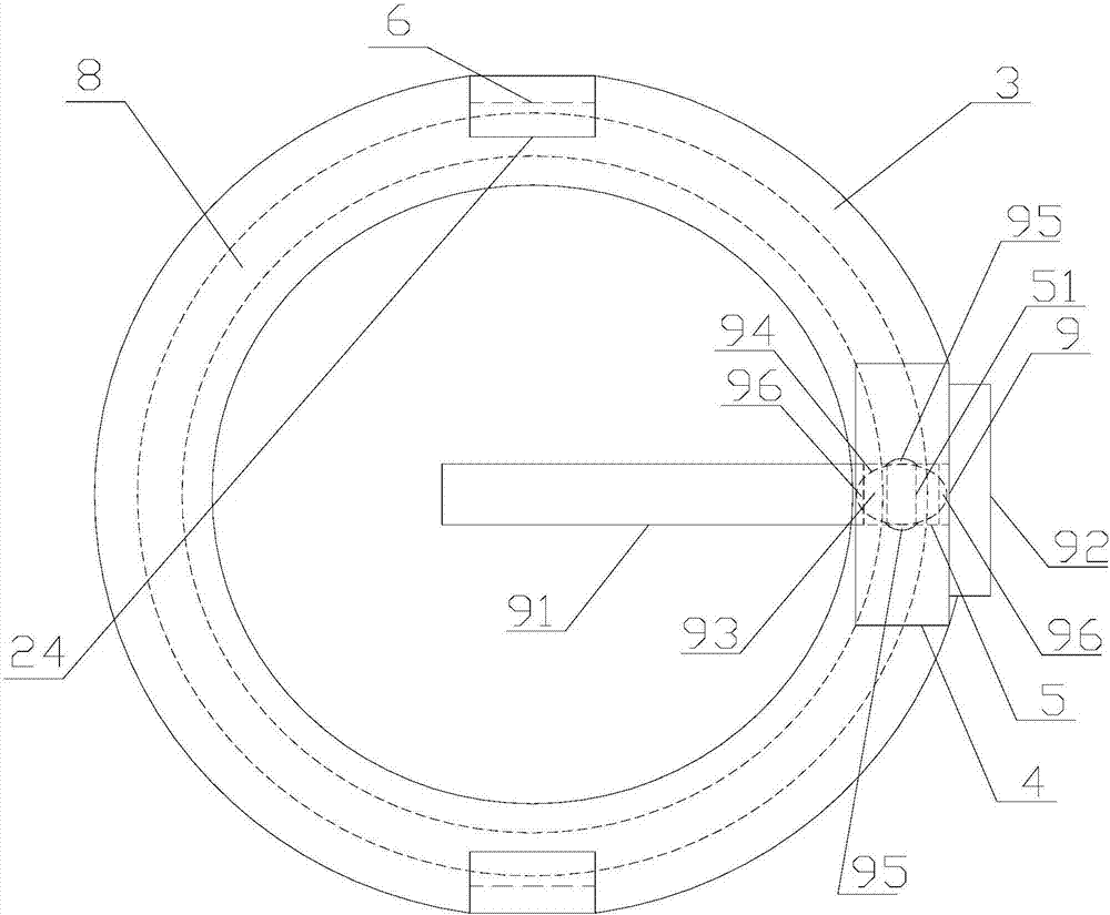 Combined type lock nut for automobile