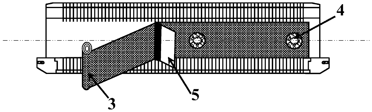 Process method for insulation attaching type bonding of large-scale motor rotor magnetic pole body