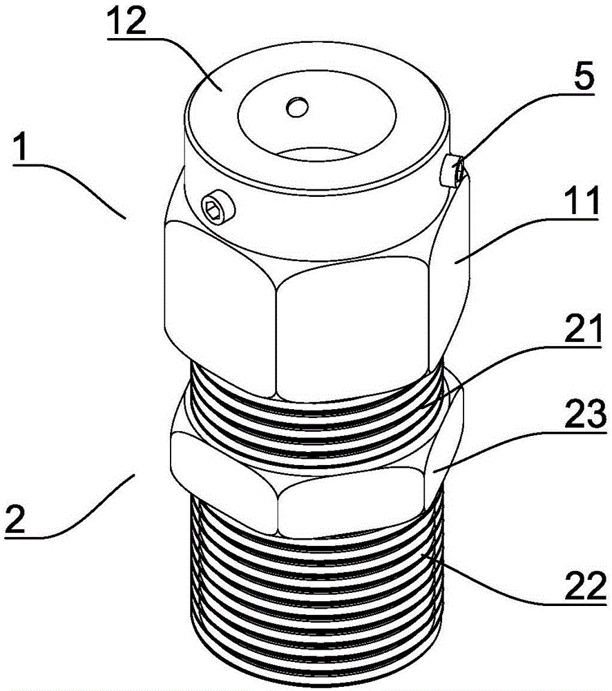 Adapter of gas stove