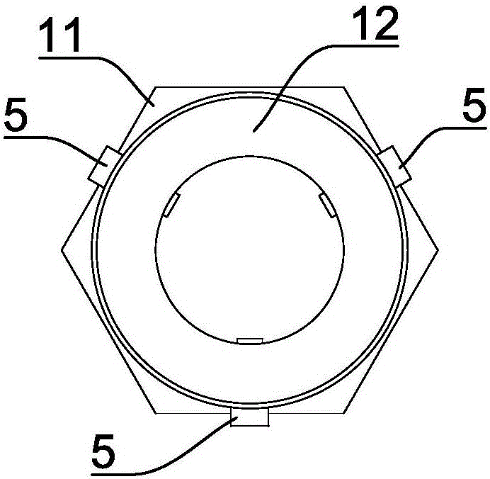 Adapter of gas stove