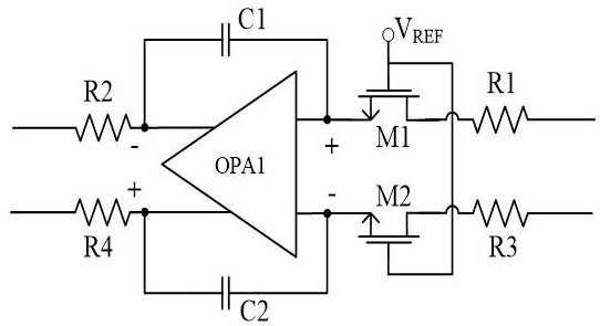 Intermediate frequency DC offset calibration DCOC circuit applied to radio frequency signal receiver