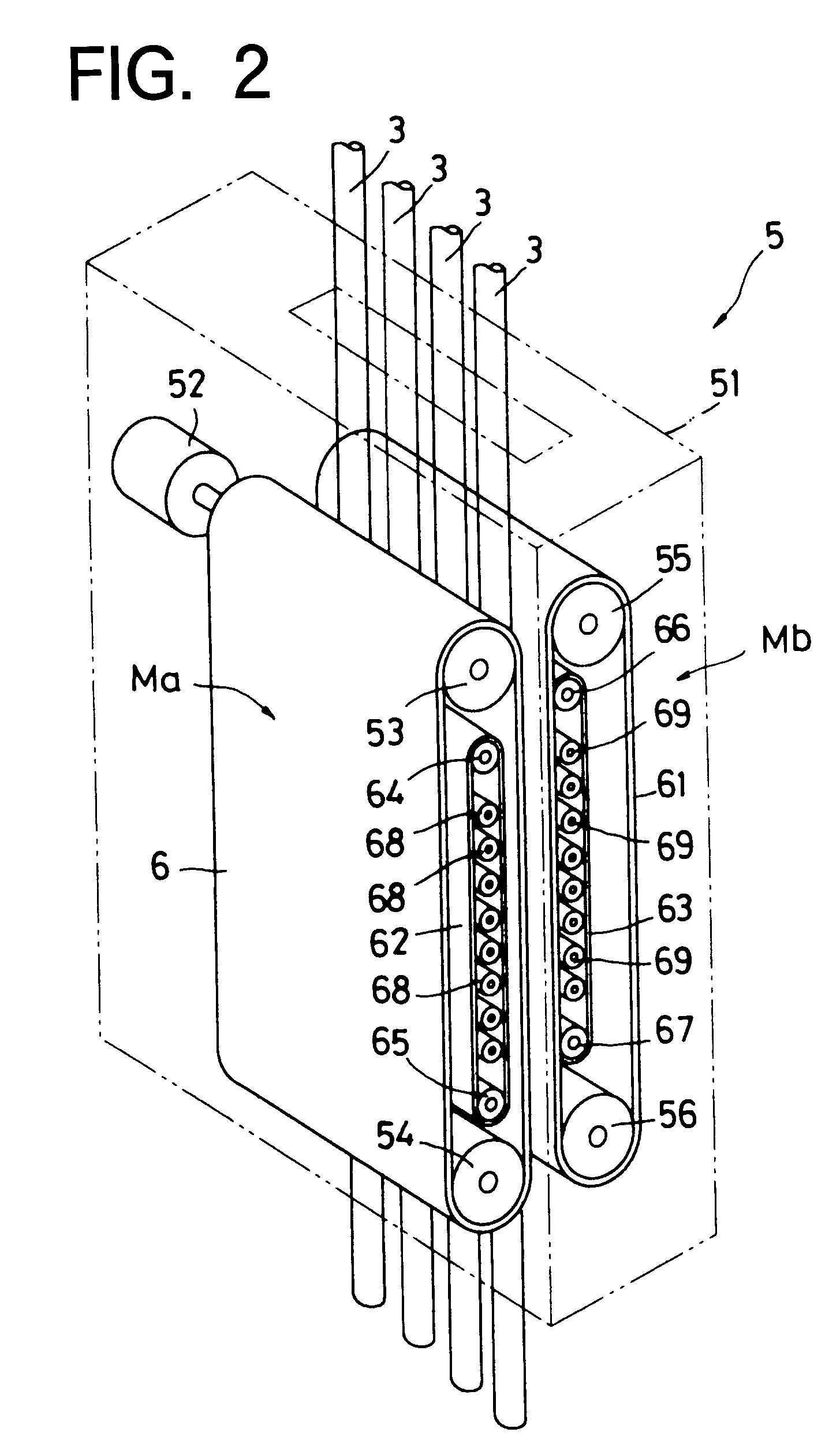 Both-way movable body driving mechanism and elevator using the same