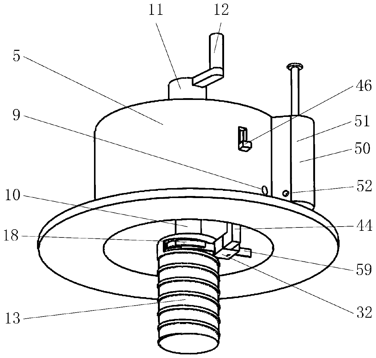 Edge sealing equipment for single-side edge sealing of circular hole with edge sealing strip