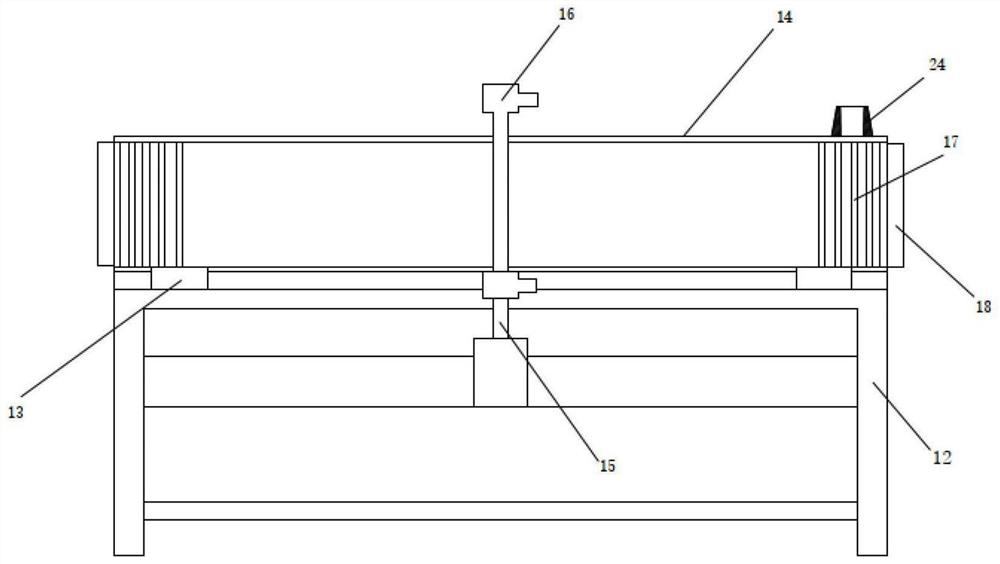 Automatic production system for directional crystallization