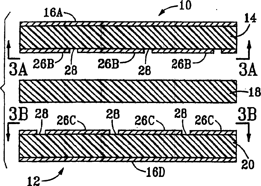 Improved conductive polymer device and method for manufacturing same