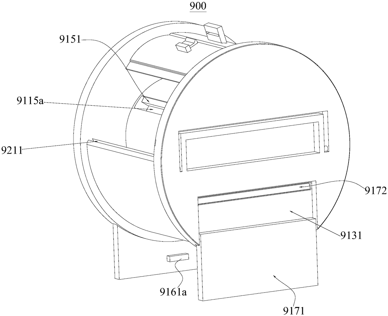 Anti-counterfeit wine bottle label structure