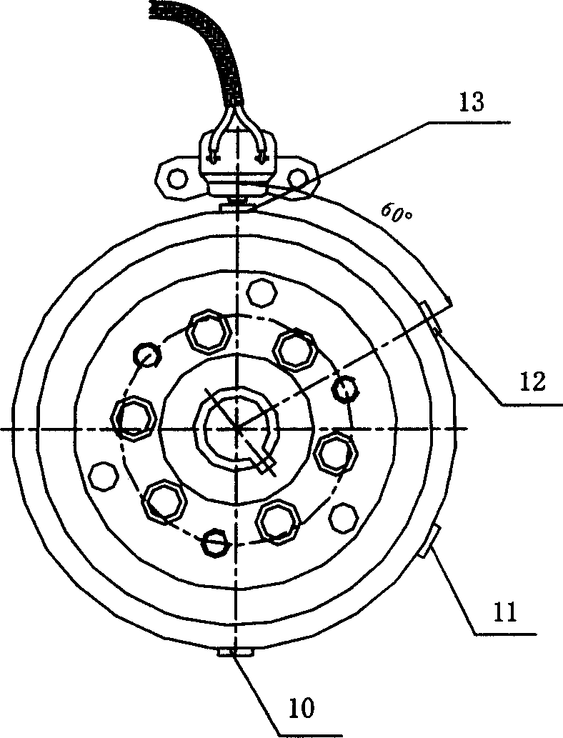 V-double cylinder magnetic motor and igniting system using it